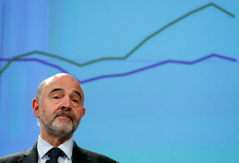 Greece won't get euro zone money on Monday, but probably in April: EU's Moscovici