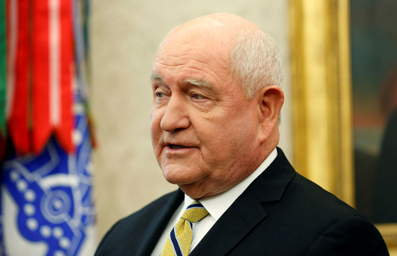 U.S. Agriculture Secretary says hopes US will ratify new North American trade deal by summer