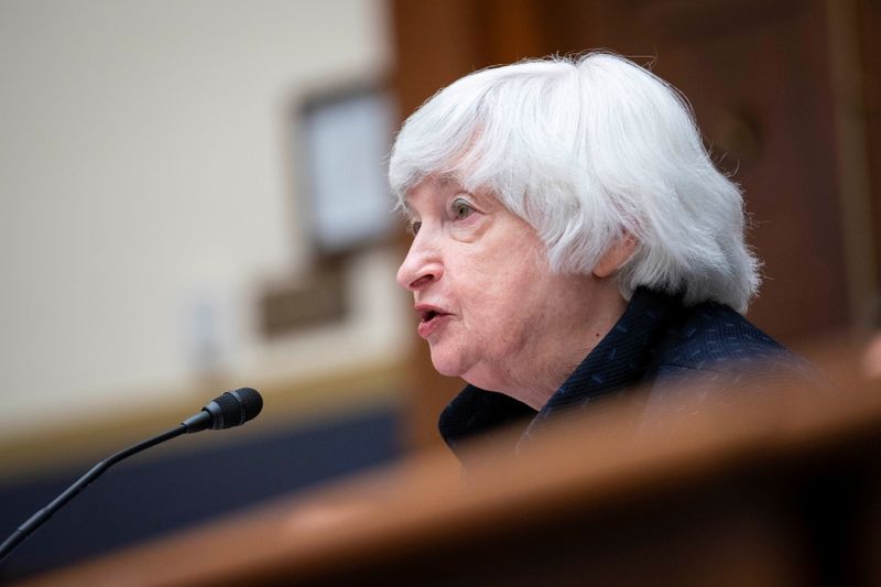 Yellen: regulations strengthened under Fed chief Powell, predecessors