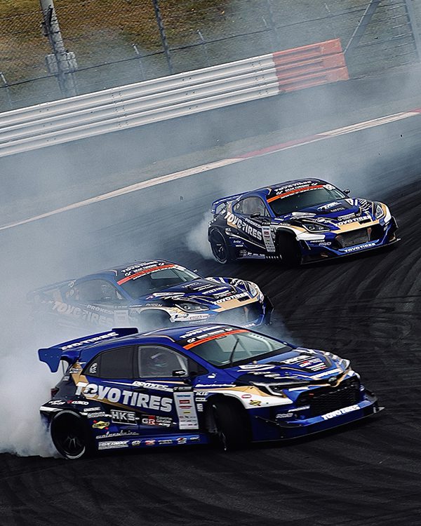 Team Toyo Tires Victory in D1GP Tanso Battle