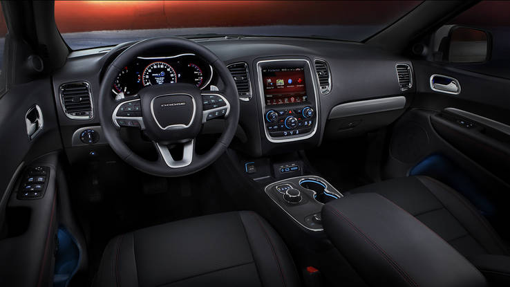 2015 Dodge Durango R/T review notes: Interior luxury for three (rows)