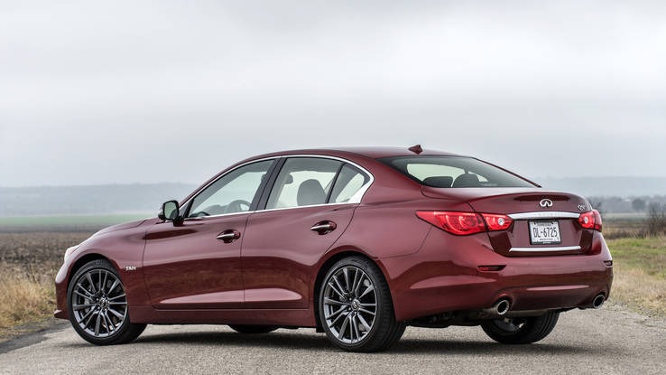 2016 Infiniti Q50 3.0t Red Sport first drive