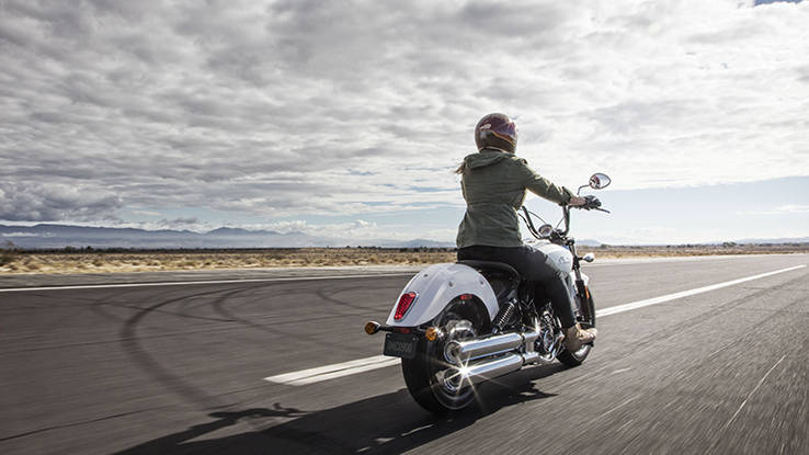 A couple hundred miles on an Indian Scout Sixty