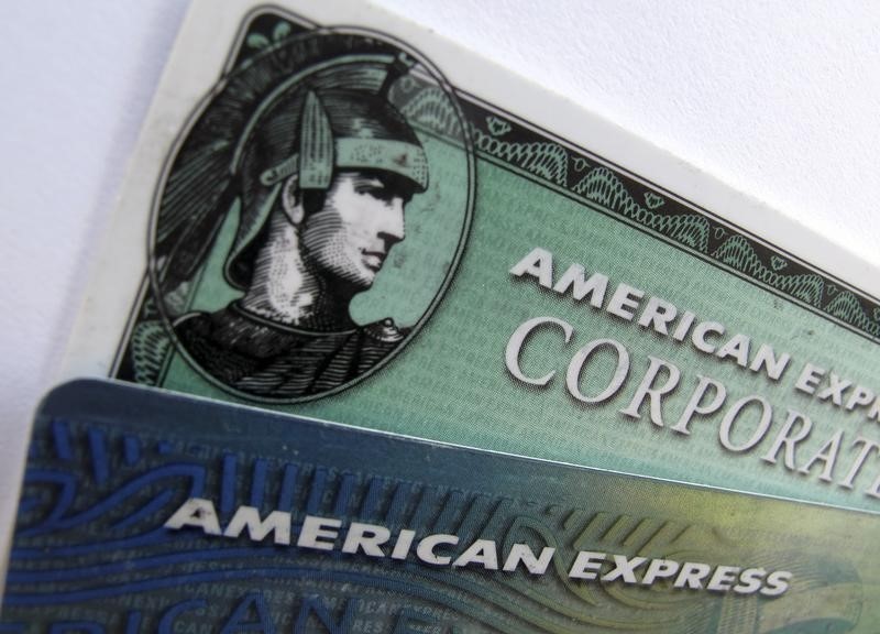 American Express downgraded, 