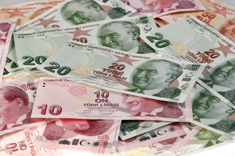 Amid lira slide, Turkey