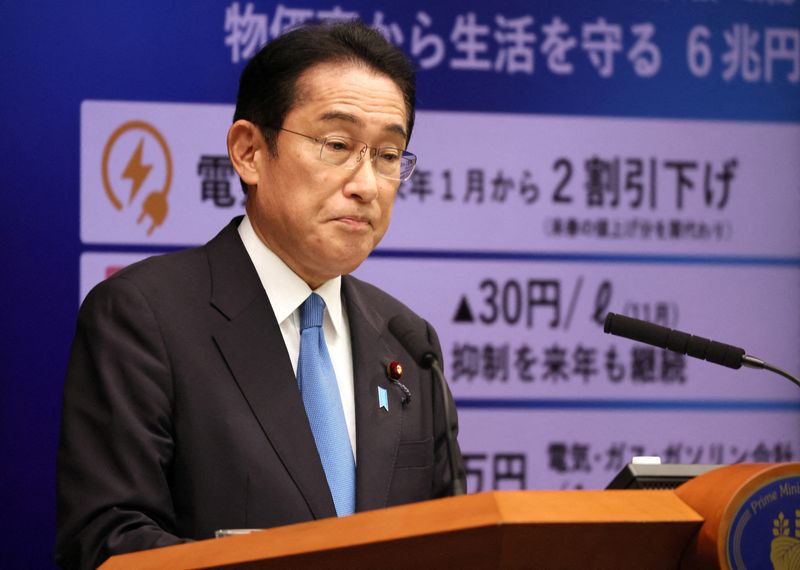 Approval of Japan PM Kishida