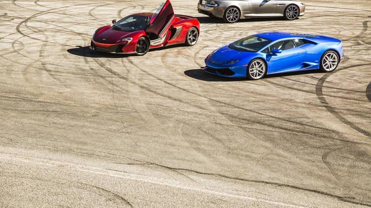 Aston Martin DB9 vs. Lamborghini Huracan vs. McLaren 650S: We drive all three