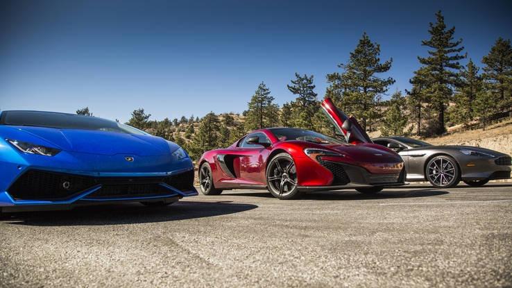 Aston Martin DB9 vs. Lamborghini Huracan vs. McLaren 650S: We drive all three