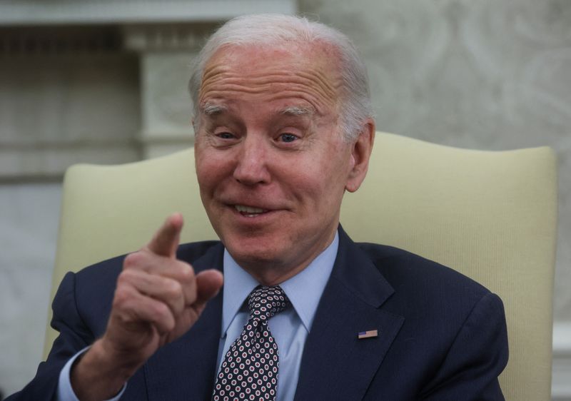 Biden cheers debt ceiling 