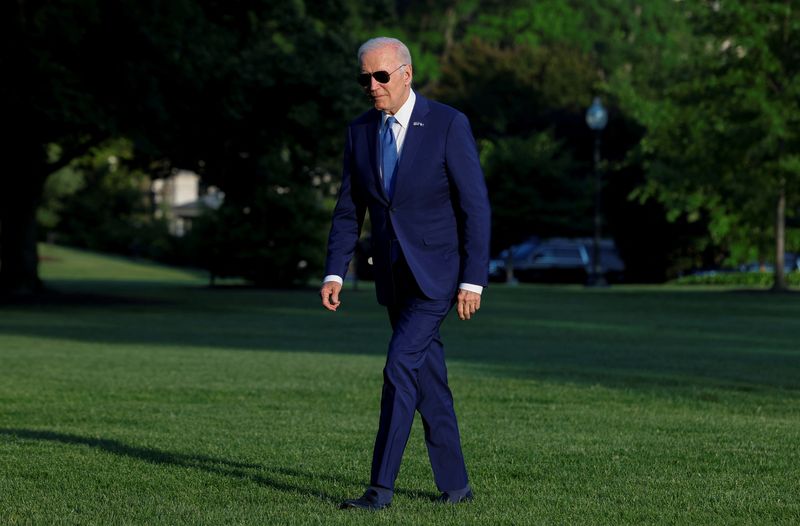 Biden lauds U.S. job growth, says debt ceiling bill to also boost economy