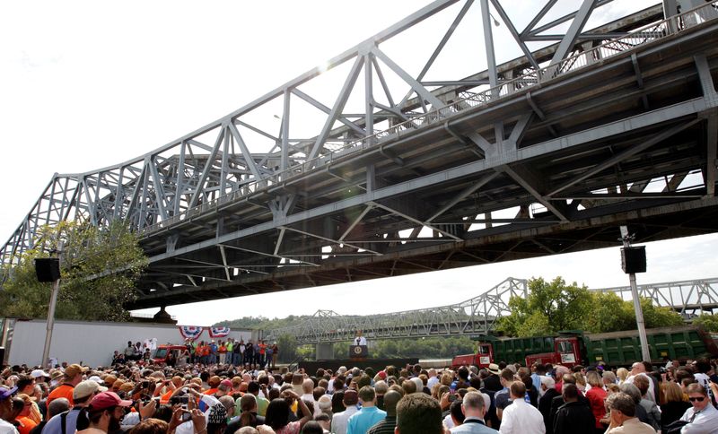 Biden to promote U.S. infrastructure spending in bipartisan Kentucky visit
