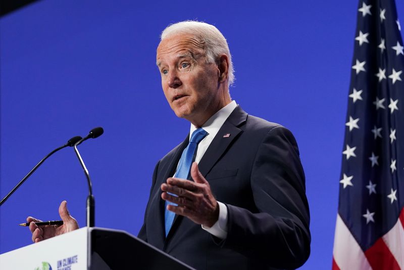 Biden urges lawmakers to pass bills if worried about U.S. cost of living