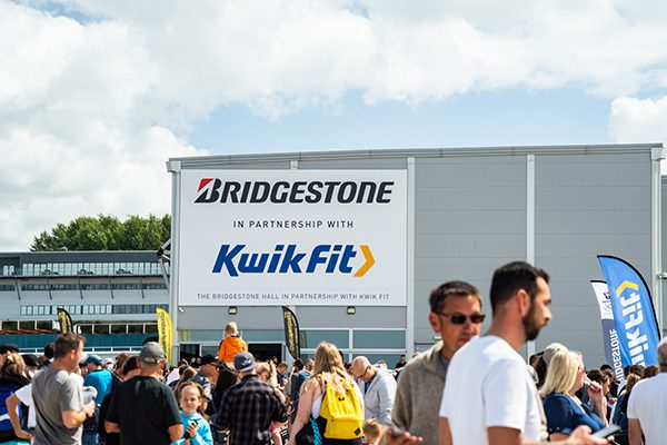 Bridgestone Partner with Kwik Fit at The British Motor Show