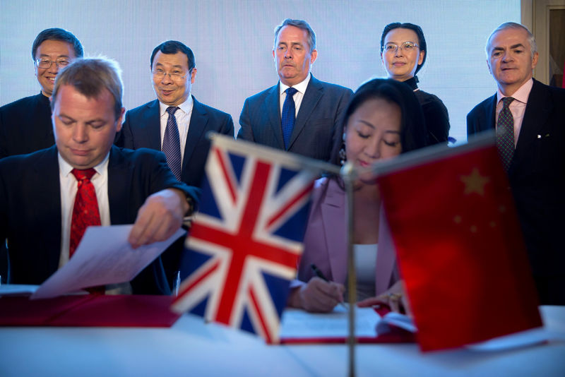 China says agrees with Britain to discuss 