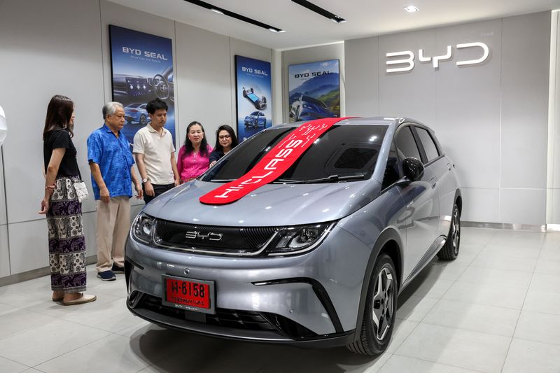 Chinese automaker BYD looking for Mexico plant location, executive says