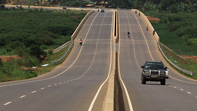 Chinese-built expressway divides Uganda as debts mount