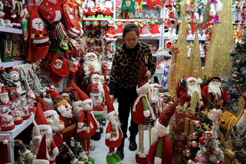 Christmas in China brings glittering decor and foreign influence concerns
