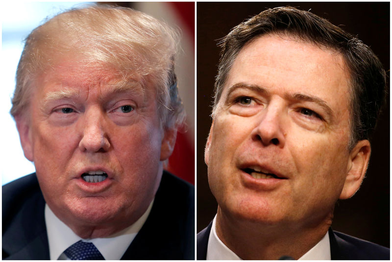 Comey says in memos that Trump showed concerns about leaks, loyalty, dossier