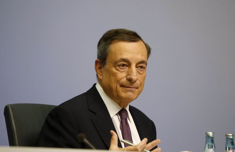 Continued ECB bond buys key to pushing out rate hike: Draghi