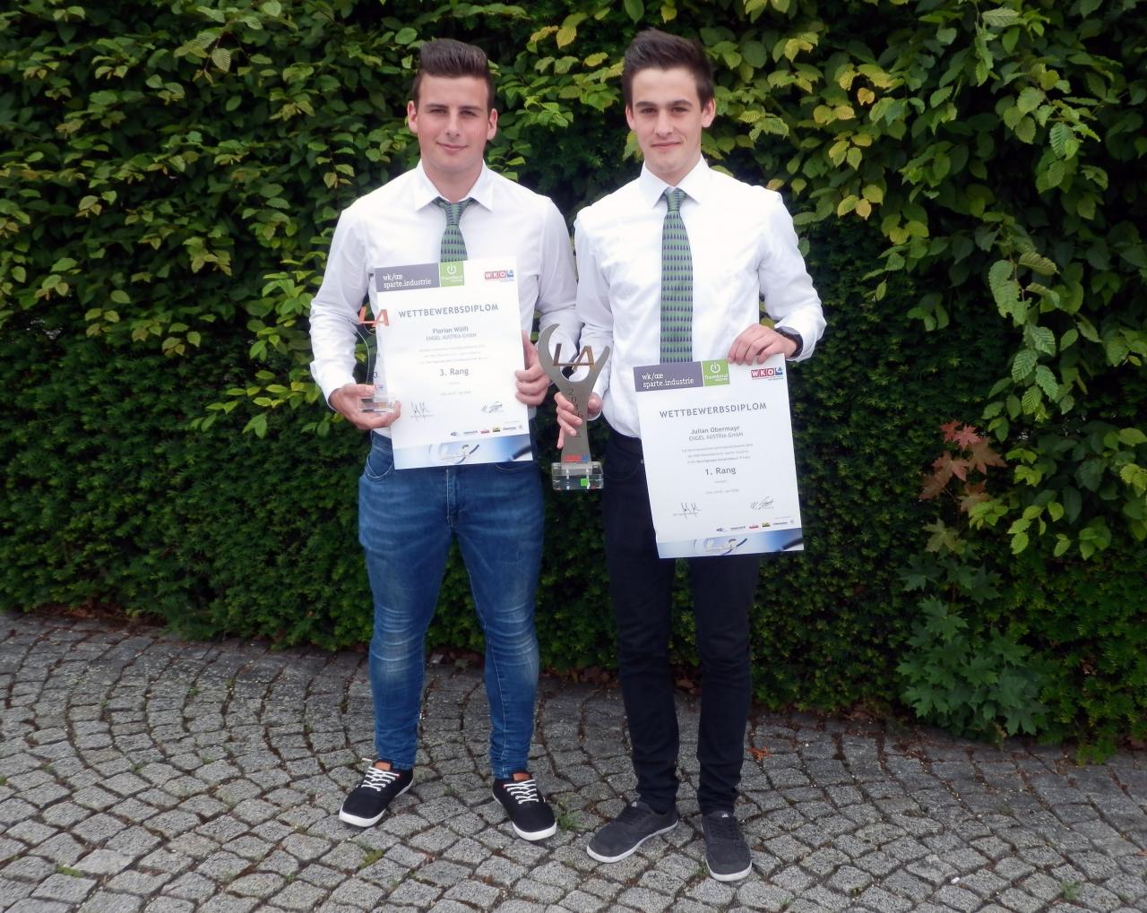 Engel apprentices win honors