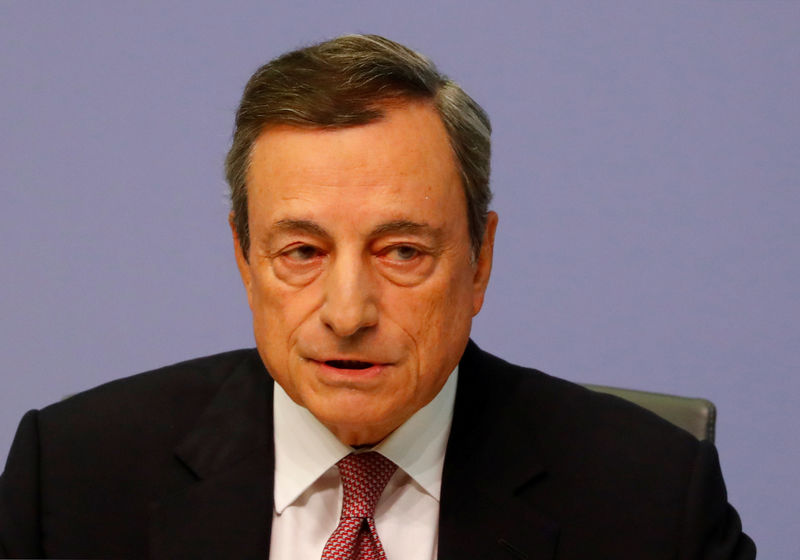 Euro zone banks have more work to do on soured debt: Draghi