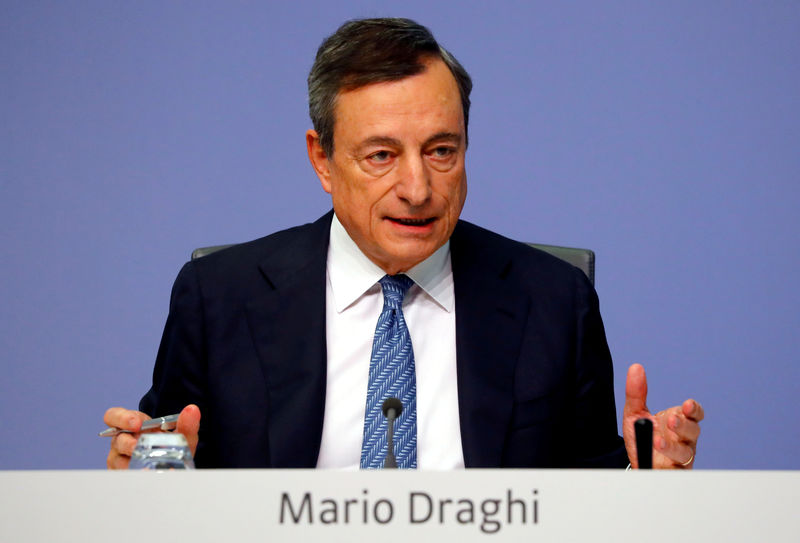 Euro zone economy to continue growing despite hiccups: Draghi