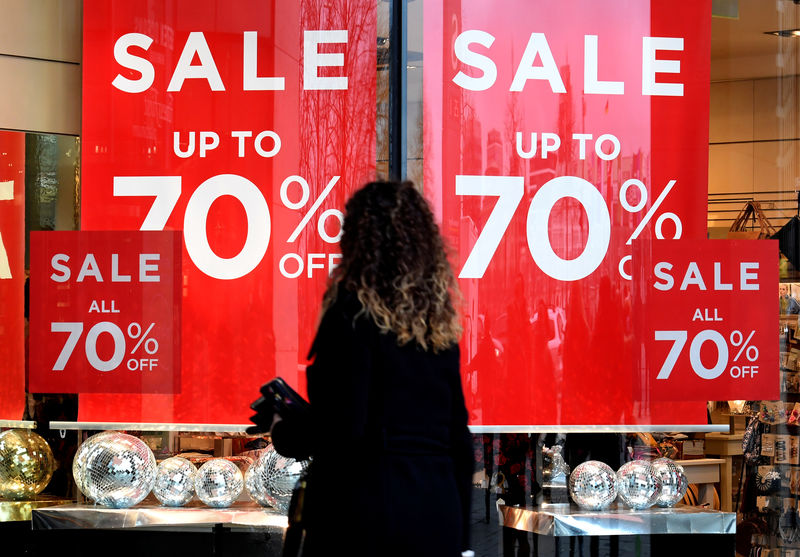 Euro zone retail sales ease month-on-month in December as fuel, clothes sales fall