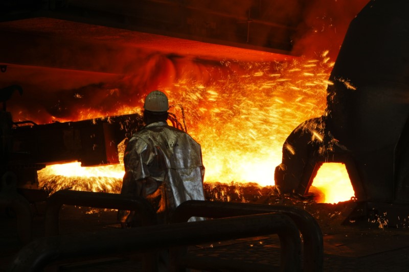 European steelmakers see recovery at risk from U.S. tariffs