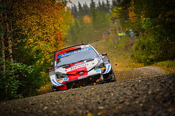 Evans and Toyota Dominate Rally Finland with Soft Compound Pirelli KX