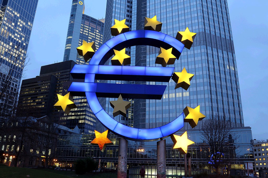 Euro zone bond yields hit 2-month highs as ECB cuts back stimulus