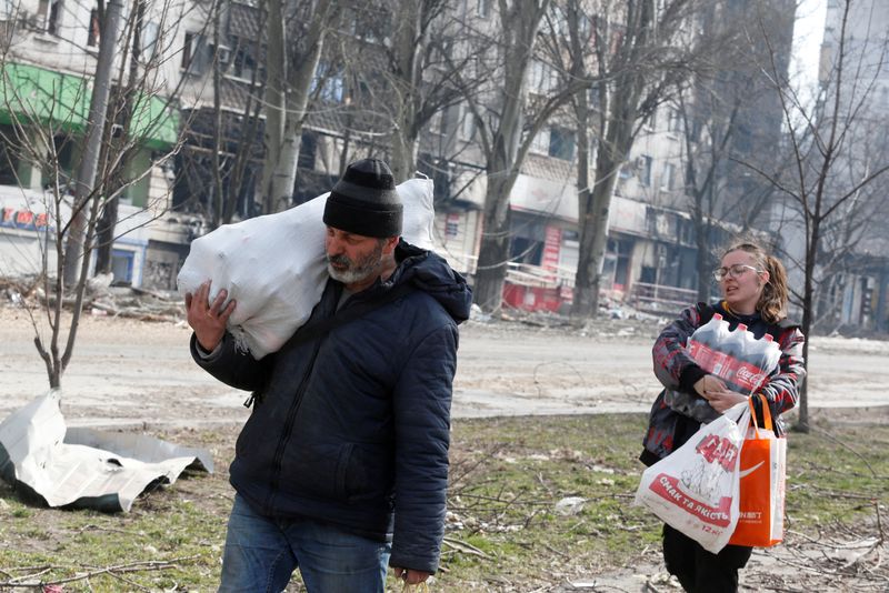 Exclusive-Photos show Russian attacks on Ukraine grain storage -U.S. official