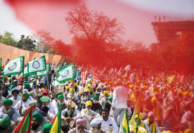 Explainer-Why farmers are protesting in New Delhi