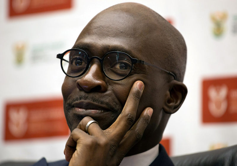 Eyes on South African finance minister Gigaba amid talk of cabinet reshuffle before budget