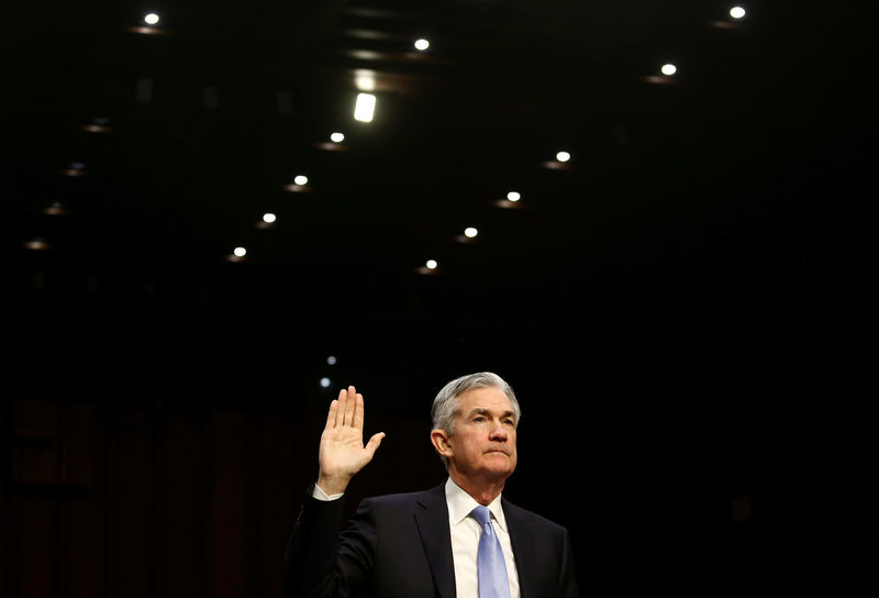 Fed chair nominee Powell defends push to review financial regulations