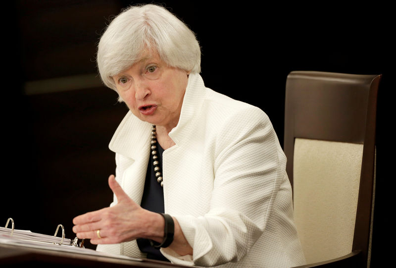 Fed close to goals, sees dual risks as it hikes rates: Yellen