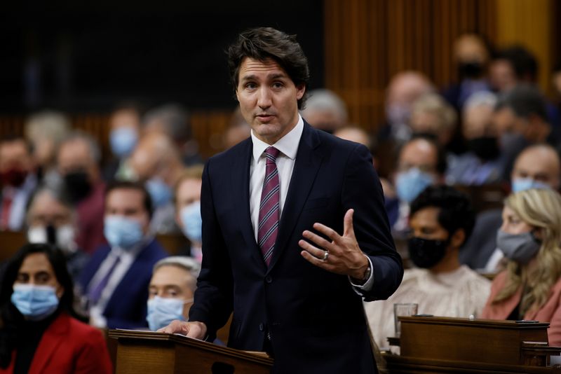 Floods top of mind as Canadian PM Trudeau outlines priorities to parliament