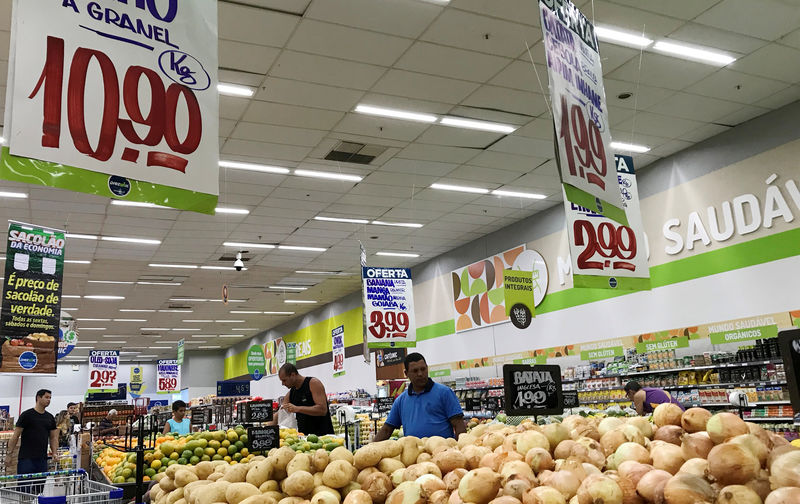 Food prices lift Brazil October inflation, but spike set to fade