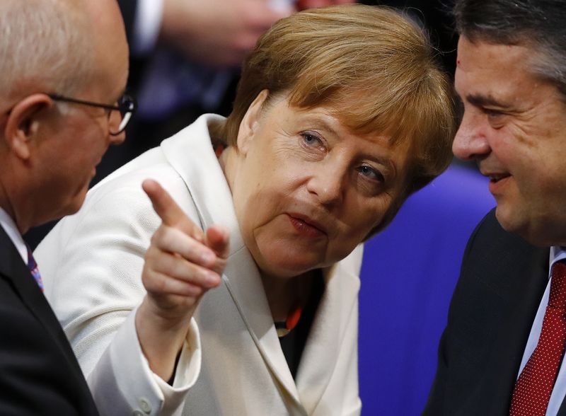 German lawmakers elect Merkel to fourth term as chancellor