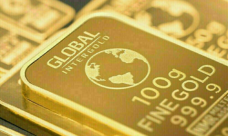 Gold price per tola drops Rs1,300 in Pakistan
