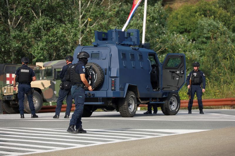 Gunmen battle police in Kosovo monastery siege; four dead