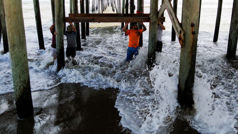 Hurricane raises questions about rebuilding along North Carolina