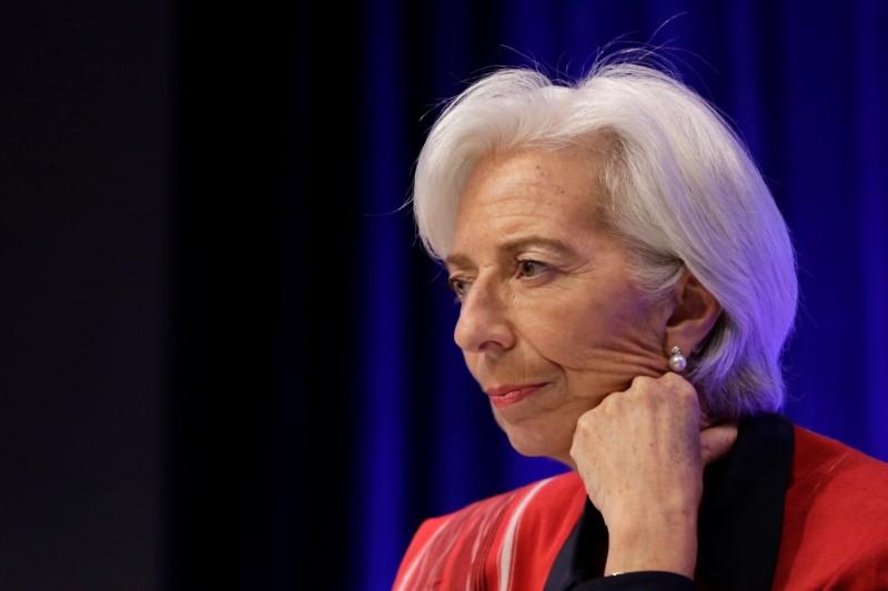 IMF chief says global corporate and sovereign debt represent risk