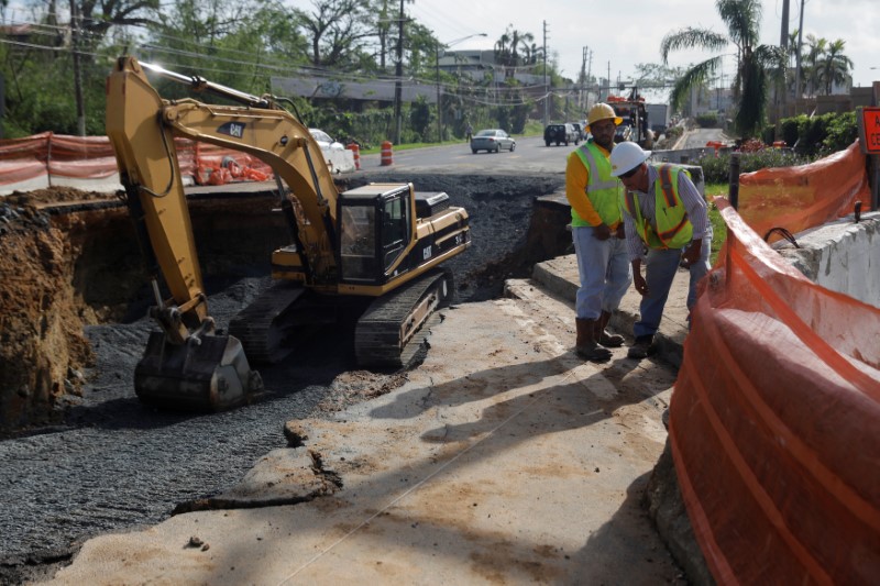 In Puerto Rico, a sinkhole of rebuilding struggles