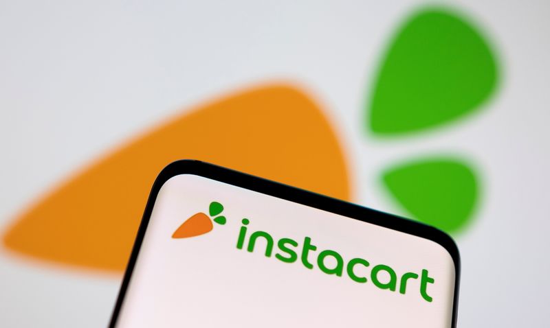 Instacart surges on stock market debut