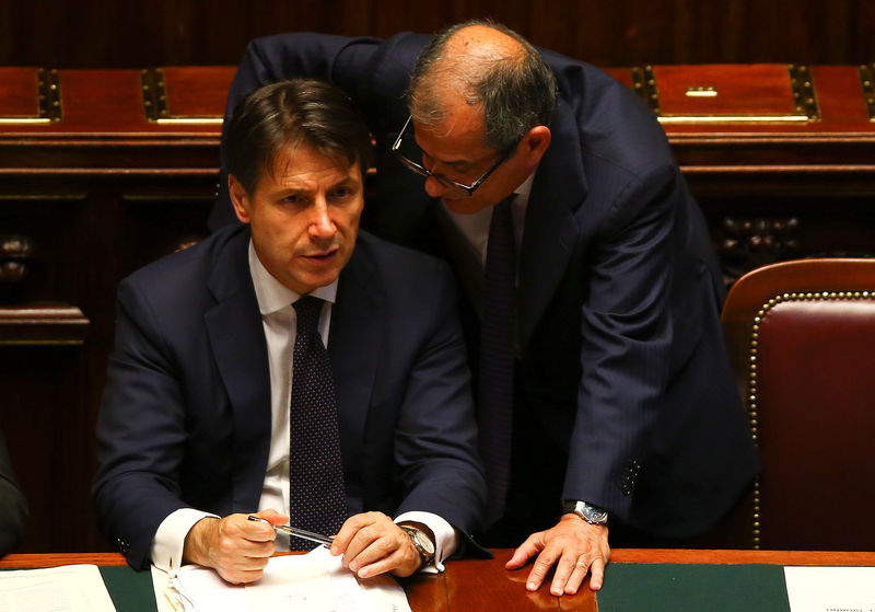 Italy coalition parties resisting major changes to deficit target: government source