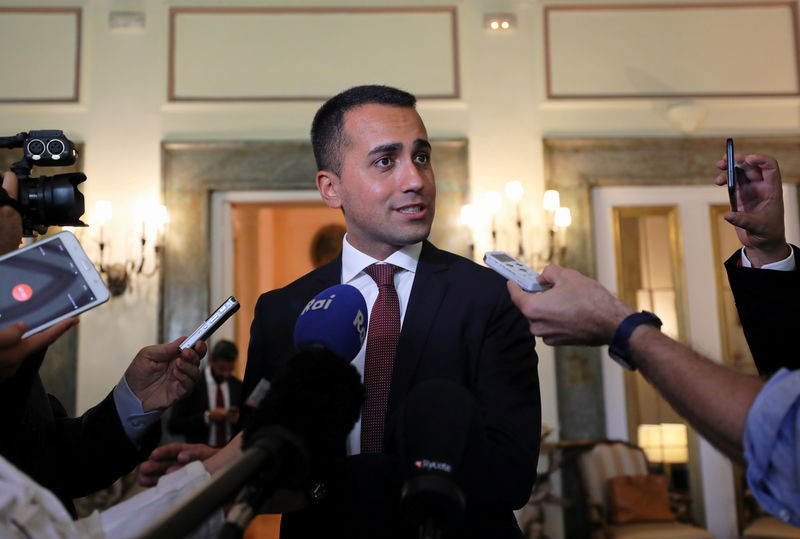 Italy Deputy PM repeats 2019 deficit above 2 percent of GDP not a taboo