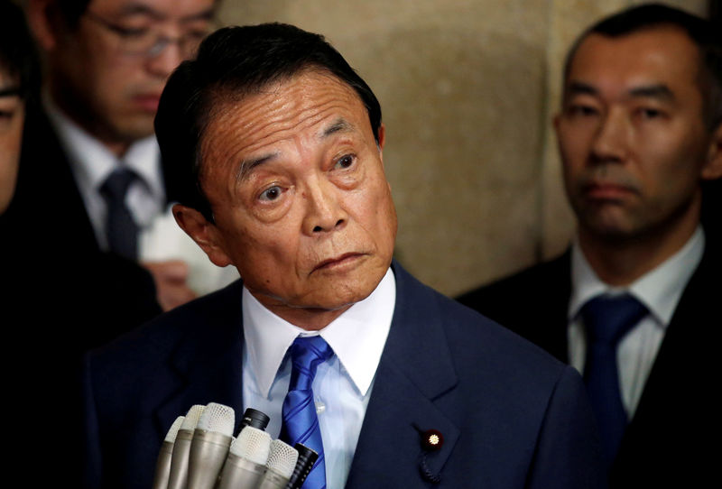 Japan finance minister Aso mulling skipping G20 meeting: Kyodo