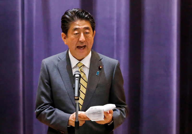 Japan PM Abe says will raise sales tax 