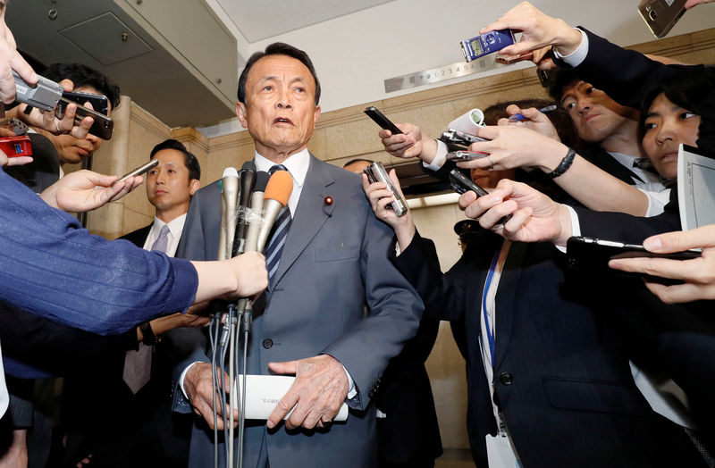 Japan tells G20 protectionism will disrupt markets: Aso