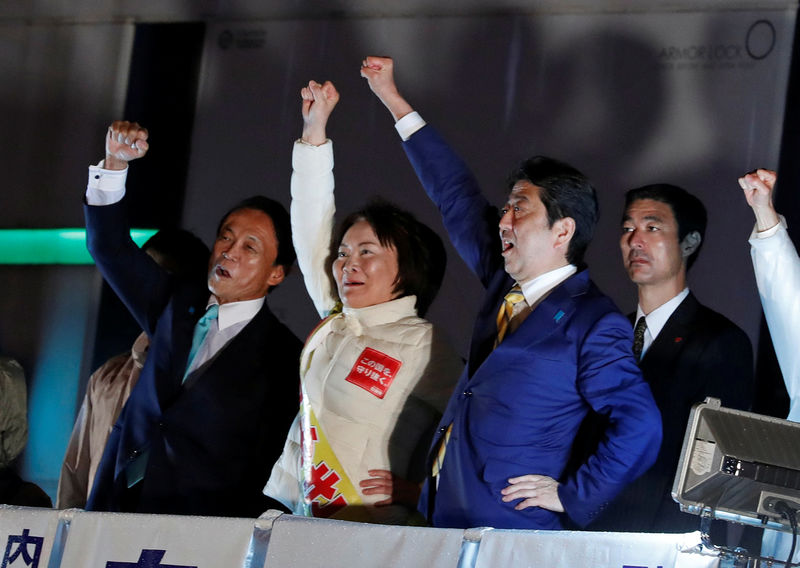 Japan voters to deliver verdict on PM Abe